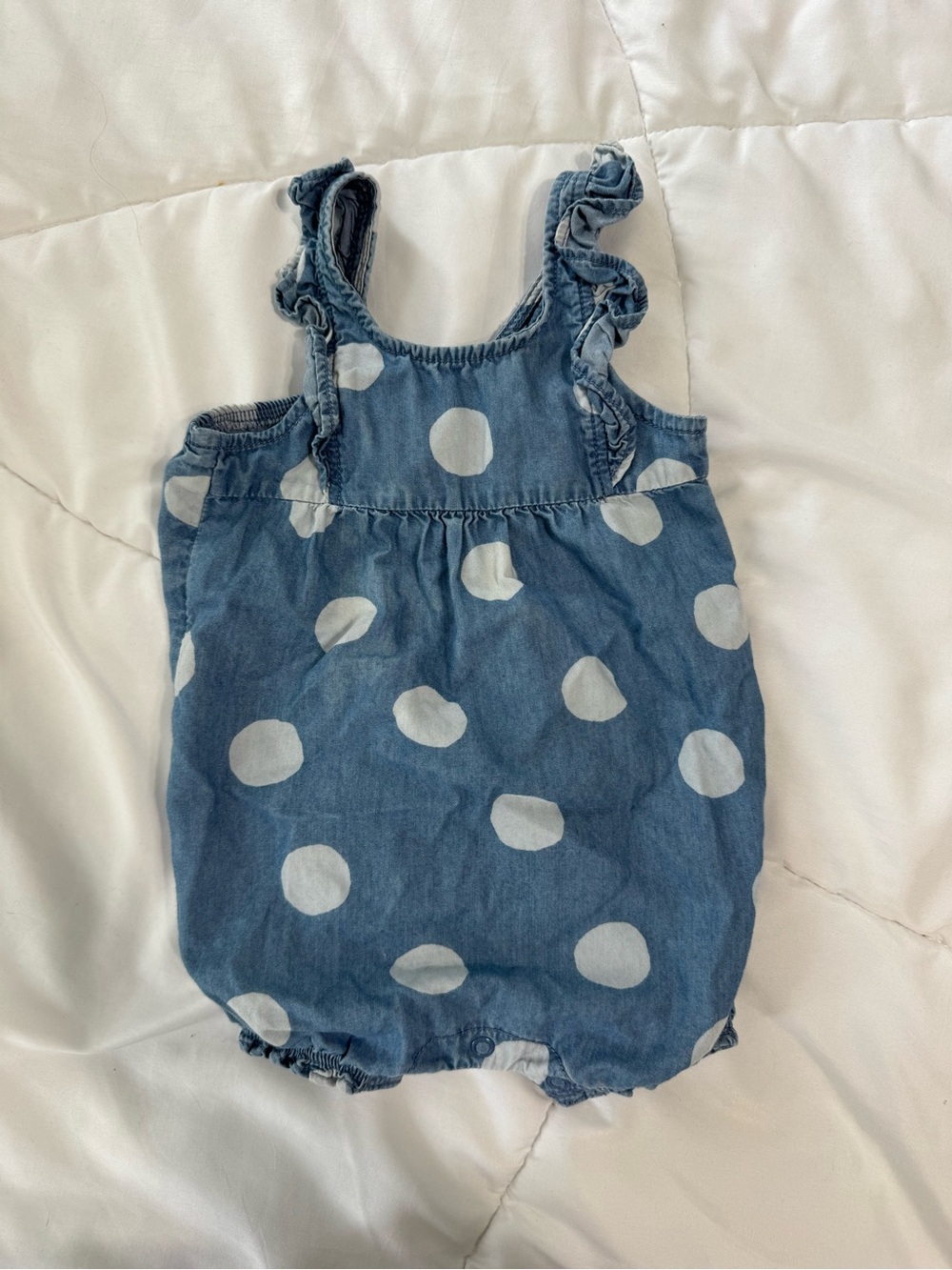 Carters Polka Dot Baby Romper